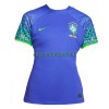 Maillot de Supporter Brésil Extérieur Coupe du Monde 2022 Pour Femme